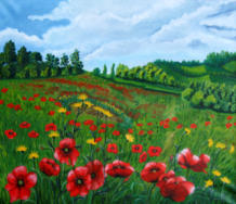 Colline di Romagna - Olio su tela - 60x70 - 2012