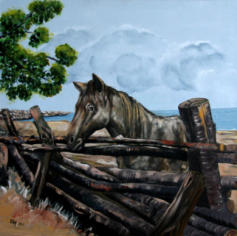 Cavallina Storna - Olio su tela - 60x70 - 2012