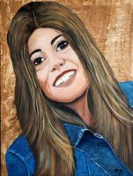 “Giulia” Acrilico su tela - 40x30